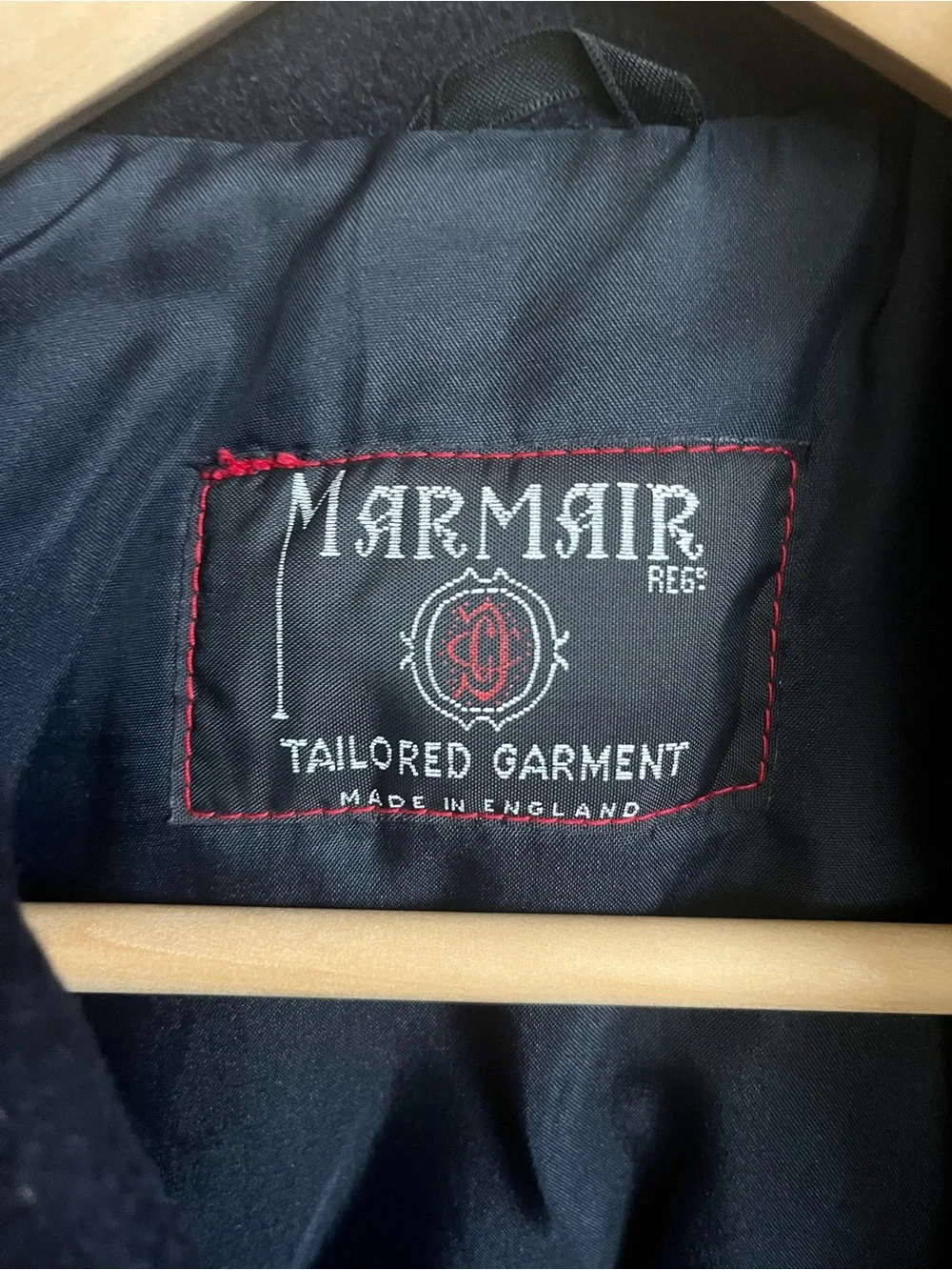 New Vintage Marmair England Boys Wool Double Breasted Wool Coat
